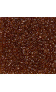 Miyuki delica beads 10/0 - Transparent dark topaz DBM-709